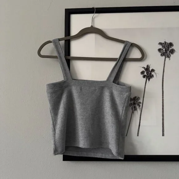 Project Social T | NWOT Dreamscape Cozy Tank Gray Size Medium - Picture 4 of 6